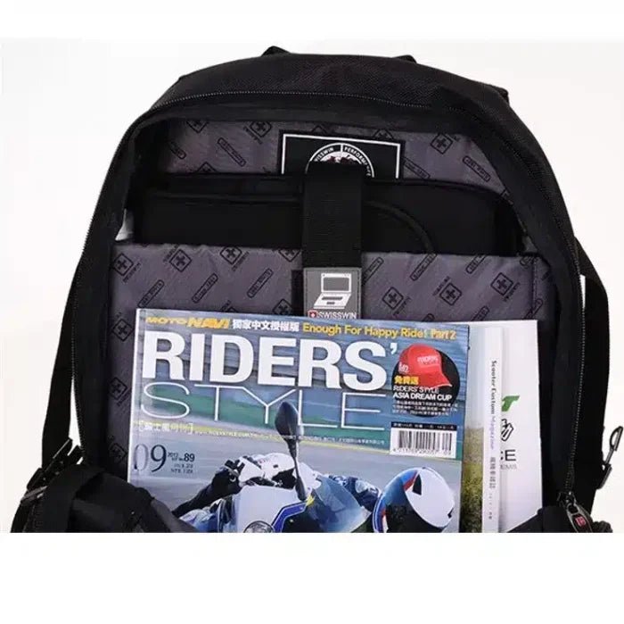 SWISSWIN 15.6″ Laptop Backpack 27L SW9038 - M&M
