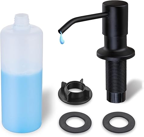 WEWE Built in Soap Dispenser for Kitchen Sink - M&M