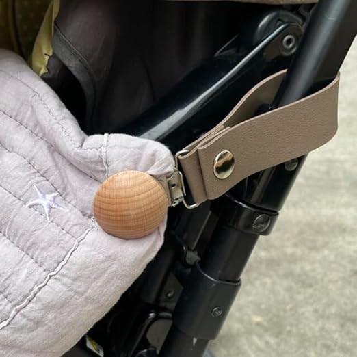 Hat Clip for Travel on Bag,Strong Wooden Clip for Hanging Sun Straw Hat - M&M