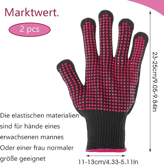 Heat Protection Gloves, Heat Resistant, Heat Gloves, Fireproof Gloves - M&M