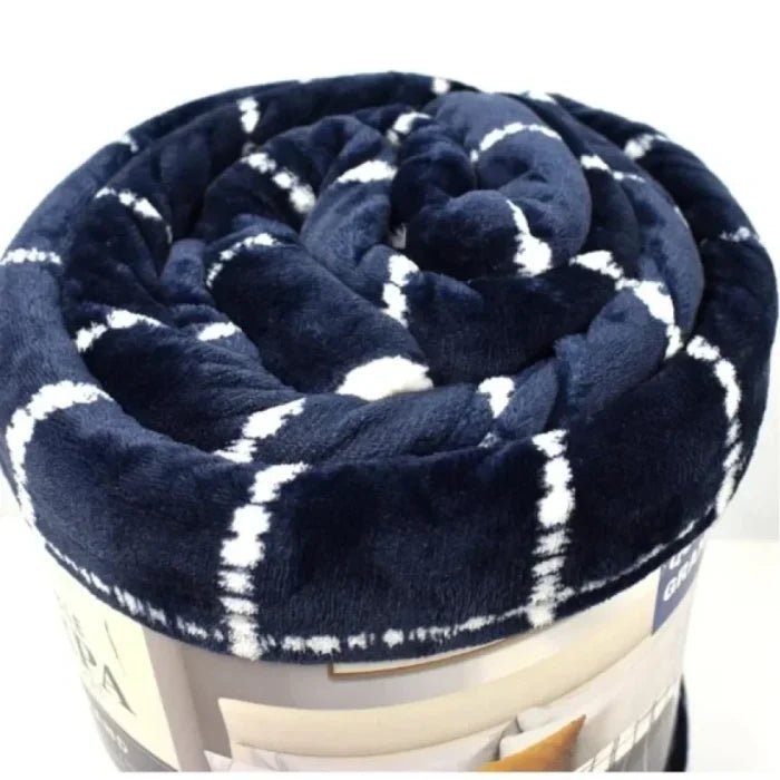 Life Comfort Reversible Sherpa Fleece Blanket 200CM*240CM - M&M