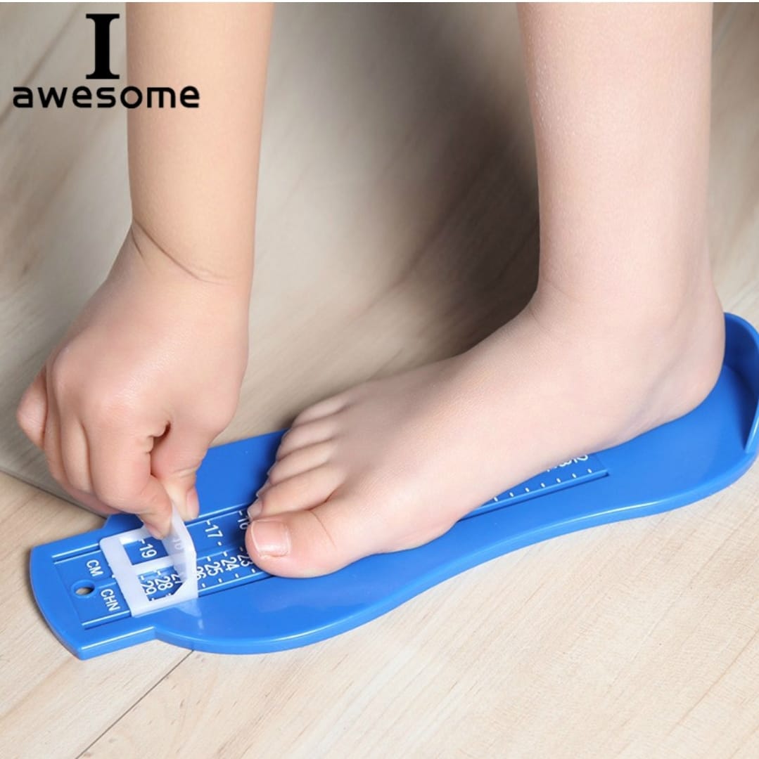 Universal Foot Measuring Device & Shoe Sizer Ruler for Infants, Kids, Men & Women – Accurate Foot Measurement Tool for Standard Shoe Sizes 8 - 52 - M&M
