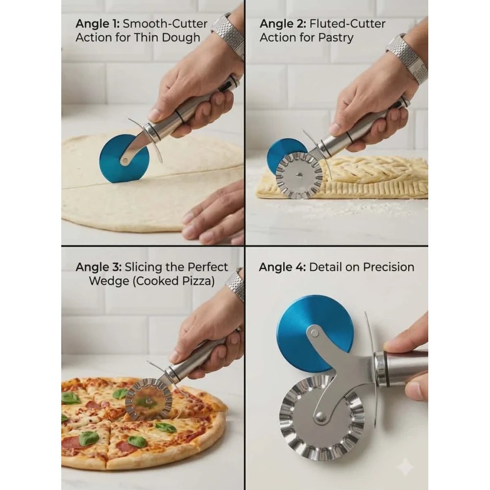 C&E 2IN1 PIZZA CUTTER - M&M