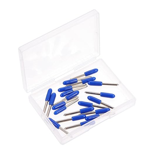 PLAFOPE 20pcs Engraving Blade Tungsten Cutting Blades Lettering Cutters for - M&M