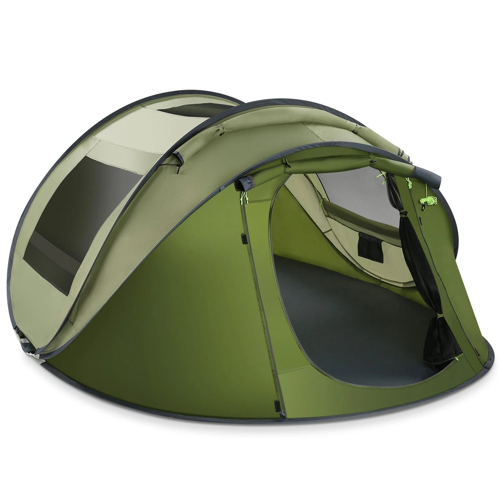 Camping Tent 4 Person Dome Tent Instant Tent for Camping with Waterproof, Windproof, Carry Bag,Lightweight for Camping, Backpacking & Hiking Family Outdoor - M&M
