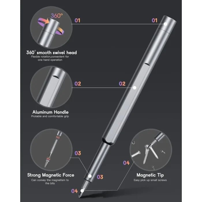 Kingsdun Precision Screwdriver Set - M&M