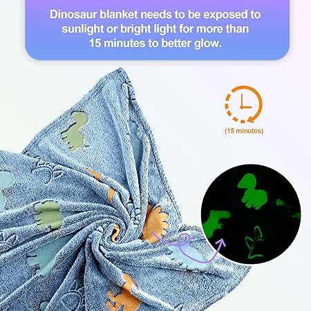 1pcs Dinosaur Blanket for Boys - M&M