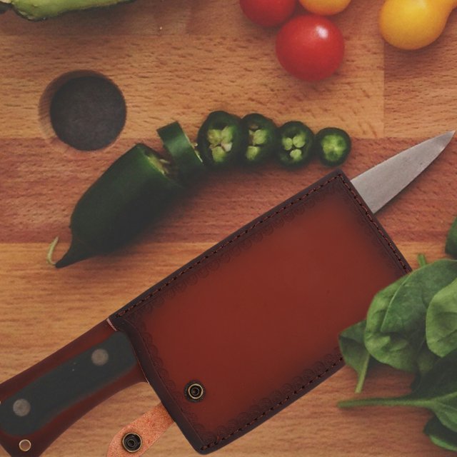 THE WHITE SHOP Butcher Chef Knife Edge Guard - M&M