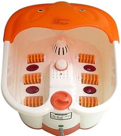 Electric Foot Spa & Pedicure Massager – Heated Bath with Massage Rollers, Vibration & Oxygen Bubbles for Stress Relief - M&M