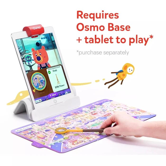 Osmo Detective Agency Game for iPad – Interactive Educational Mystery Game (Osmo Base Required) | UAE - M&M