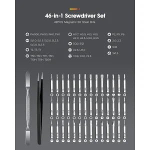 Kingsdun Precision Screwdriver Set - M&M