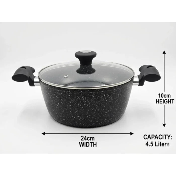 5FIVE COOKING POT 24CM 4.5 LITERS - M&M