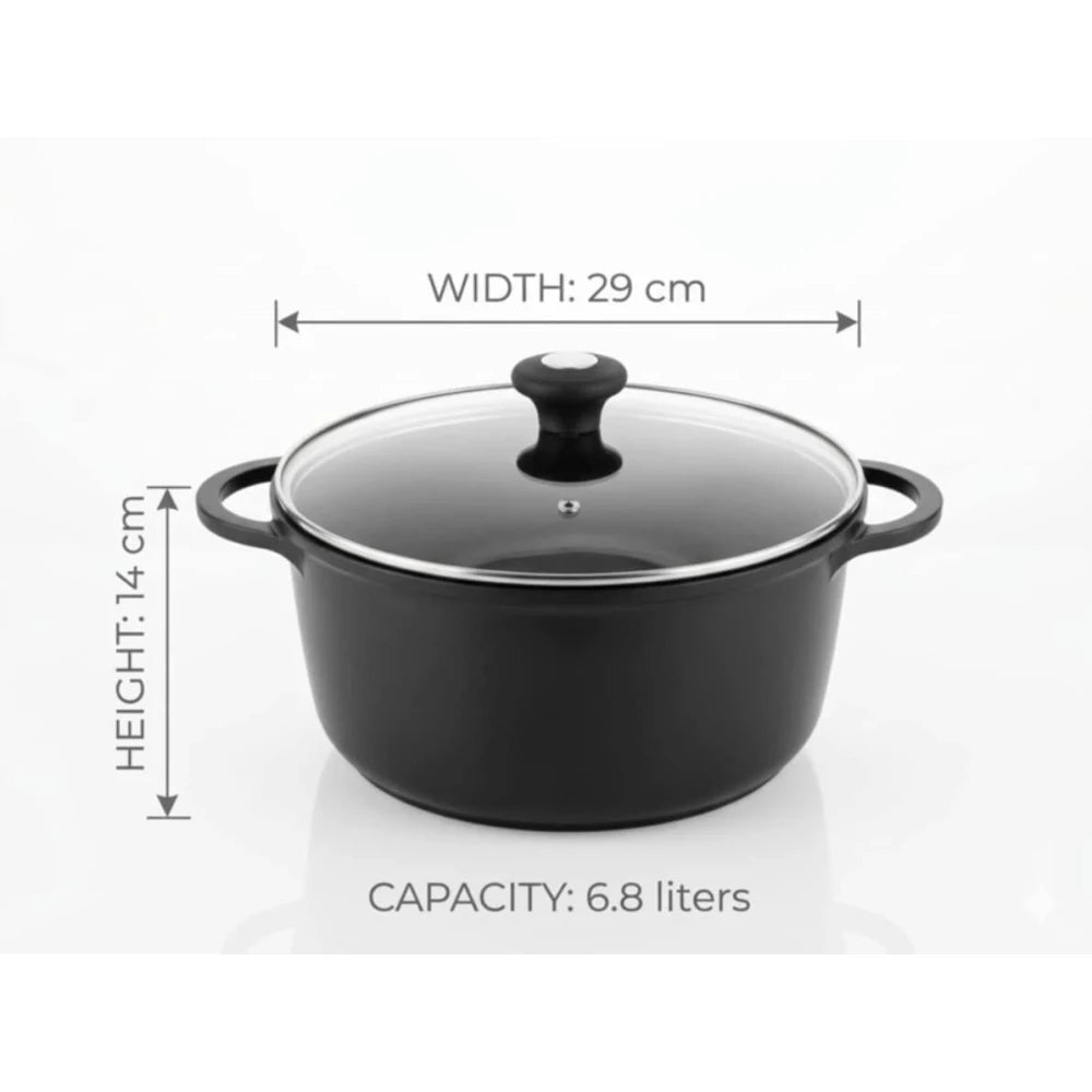BLOKKER COOKING POT 29CM 6.8LITERS - M&M