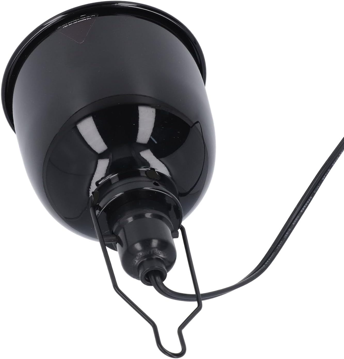 UVB Reptile Light Fixture, Reptile Heat Lamp 250W Aluminum Lizard - M&M