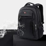 SwissGear Smart School Backpack for Boys / Girls Waterproof Swiss Gear Bag 35 Liters – Black - M&M