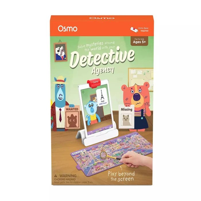 Osmo Detective Agency Game for iPad – Interactive Educational Mystery Game (Osmo Base Required) | UAE - M&M
