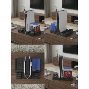 Multifunction Cooling Stand For PS5 and PS5 Slim - M&M
