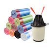 Premium Drawstring Small Trash Bags – 75 Pieces Thickened Leakproof Waste Bags for Home, Office & Bathroom - M&M
