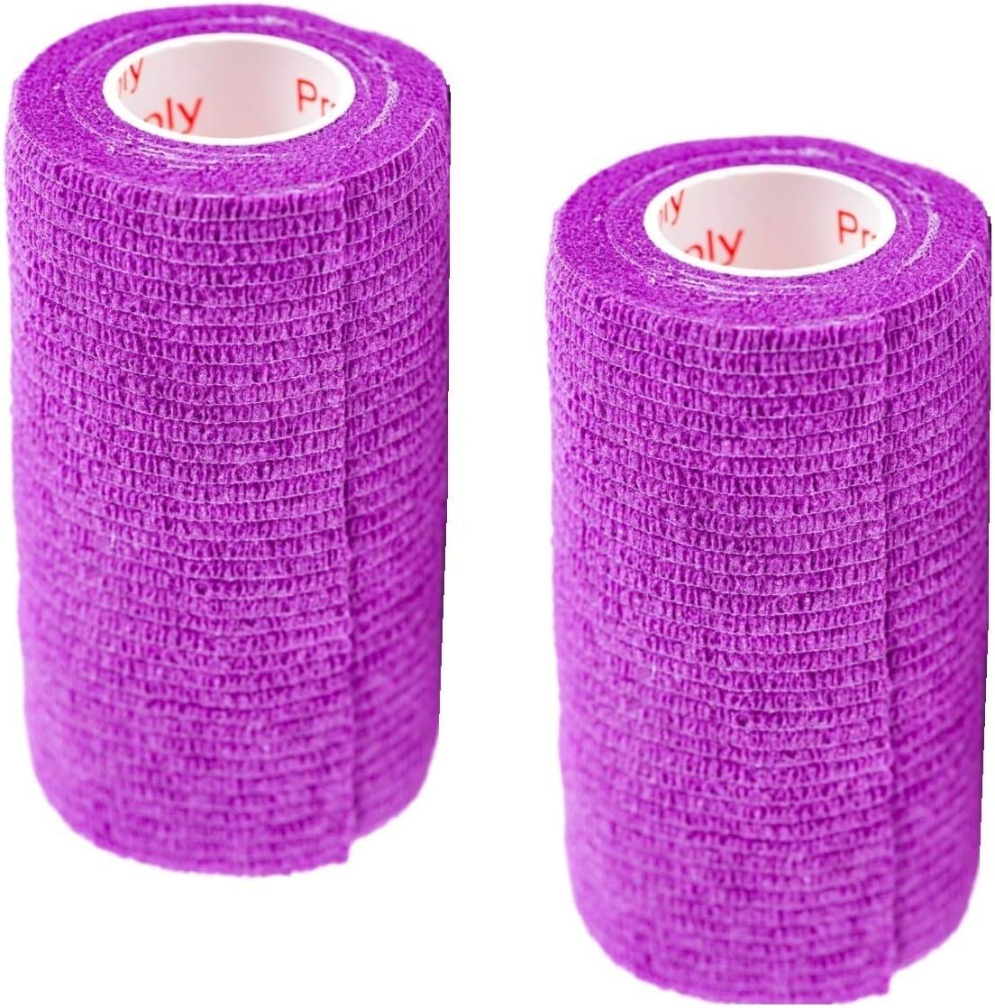 Prairie Horse Supply Vet Wrap Tape (Purple) (2 Pack) (2 Inch x 15 feet) Self - M&M