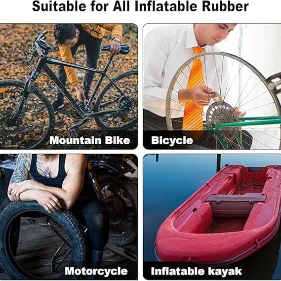 ALMEKAQUZ Bike Tire Repair Kit - M&M