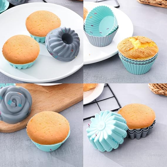 30pcs Nonstick Silicone Bakeware Set With Baking Pan - M&M
