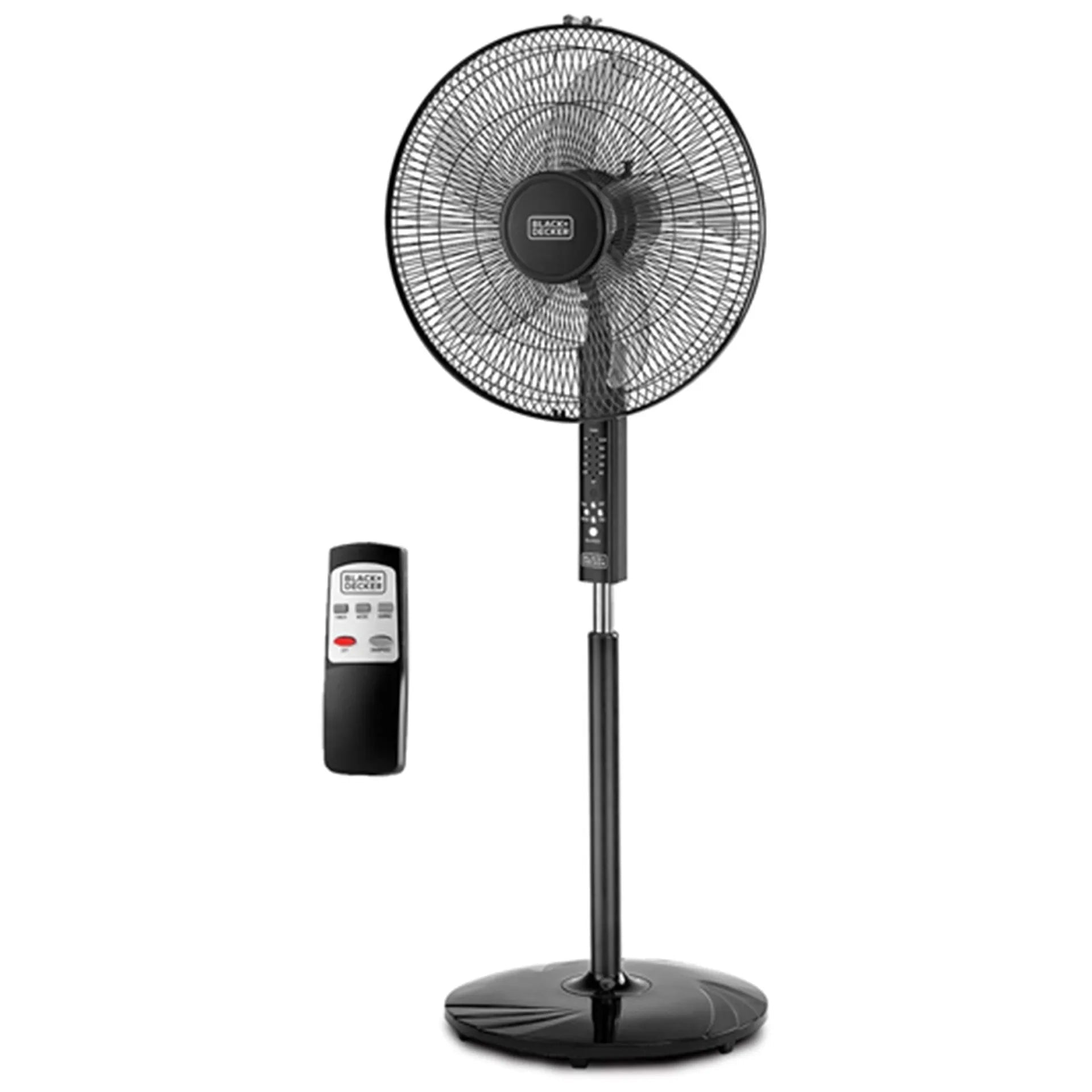 Black+Decker Pedestal Fan With Remote FS1620R 16inch - M&M