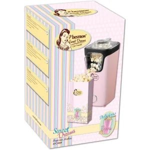 Bestron Popcorn Maker Turbo Popcorn in Under 2 Minutes Popcorn Maker with - M&M