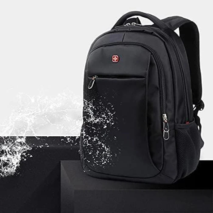 SwissGear Smart School Backpack for Boys / Girls Waterproof Swiss Gear Bag 35 Liters – Black - M&M