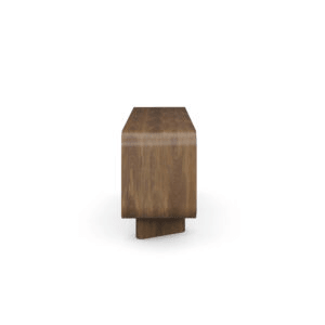 Dune Sideboard – Handcrafted Walnut & Textured Bouclé Doors | سيدبورد ديون – جوز وأبواب بوكليه منسجة مصنوع يدوياً - M&M