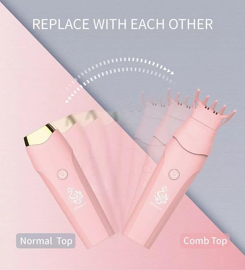 BoSidin USB Rechargeable Bakhoor Comb Incense Burner – Portable Electric Aromatherapy Device for Home, Office & Car, X007 (Pink) - M&M