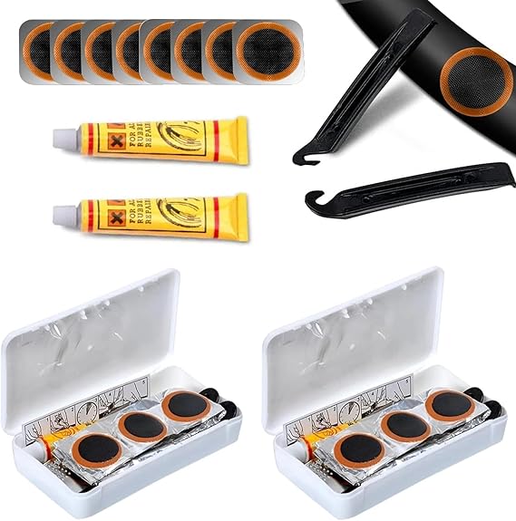 ALMEKAQUZ Bike Tire Repair Kit - M&M