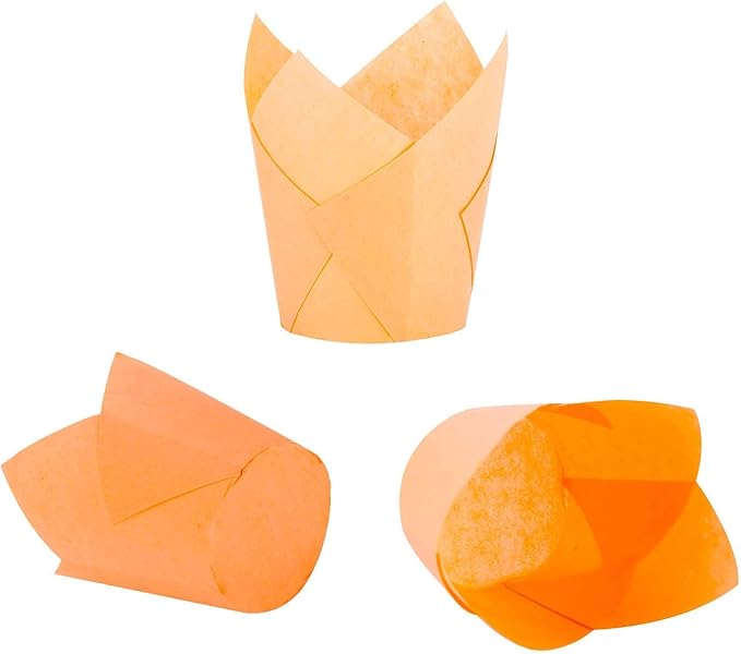 Oban Tulip Cupcake Liners Cupcake or Muffin Liners 150 Pack Medium Baking - M&M