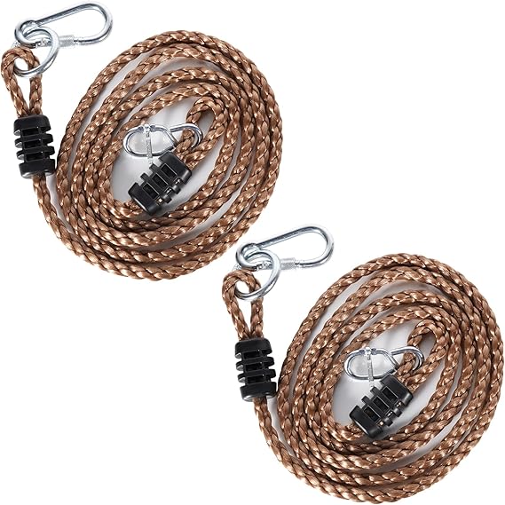 Adjustable Tree Rope Swing (2 Pack) - M&M