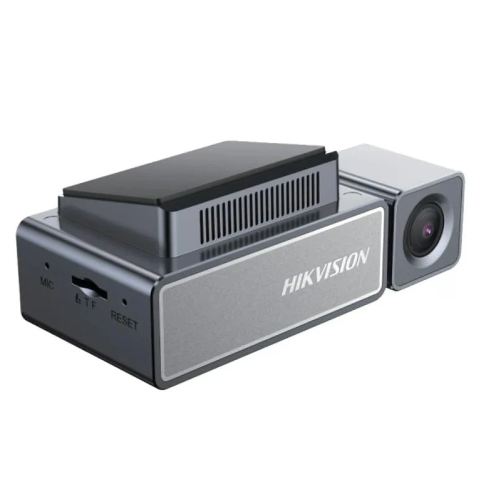 HIKVISION Video: Front 2K HD Car Dash Camera, Support 105° Horizontally, Pull Back 1080P HD Camera, Built - In Wi - Fi Module, Parking Monitoring, Dash Cam | AE - DC8012 - C8 Grey - M&M