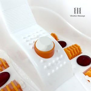 Electric Foot Spa & Pedicure Massager – Heated Bath with Massage Rollers, Vibration & Oxygen Bubbles for Stress Relief - M&M