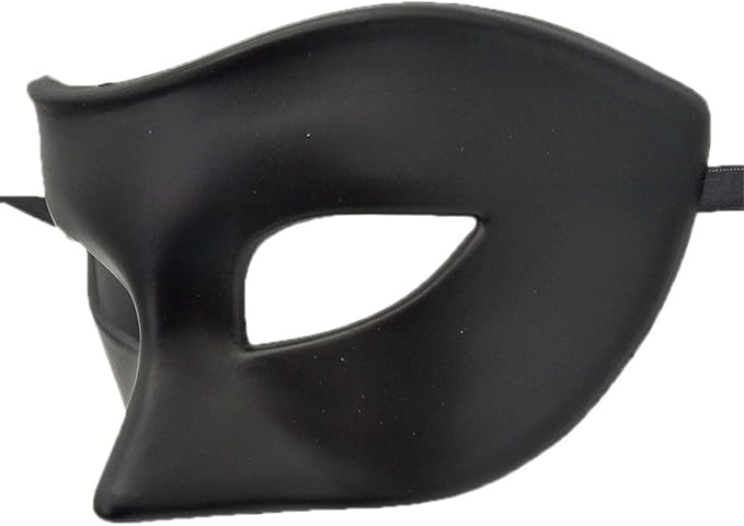 Exlinonline Men's Masquerade Mask - M&M