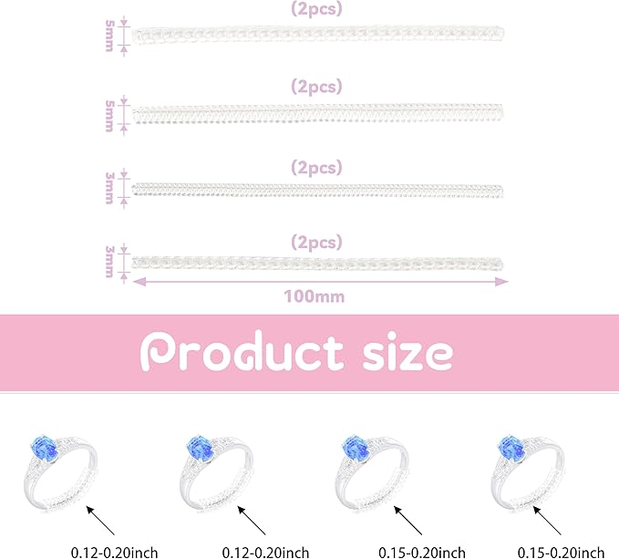 Ring Size Adjuster for Loose Rings - M&M