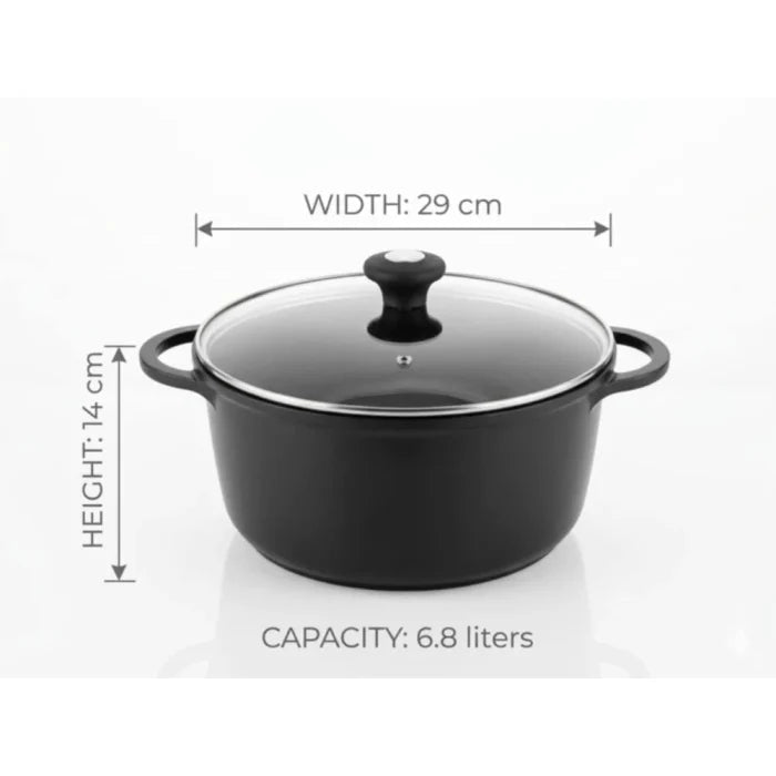 BLOKKER COOKING POT 29CM 6.8LITERS - M&M