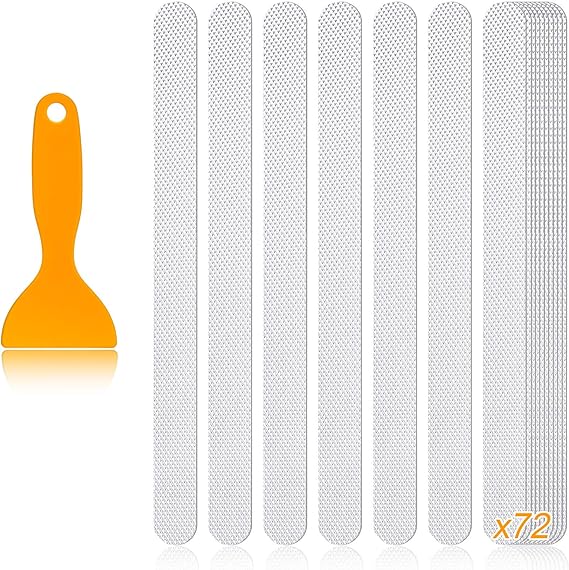 72 Pieces Anti Slip Shower Stickers Set - M&M