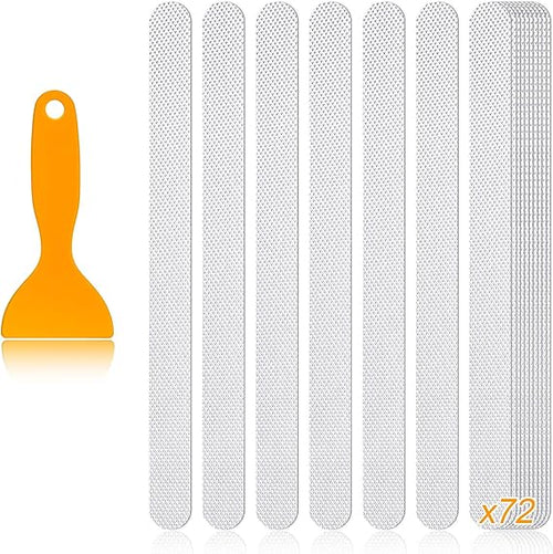 72 Pieces Anti Slip Shower Stickers Set - M&M