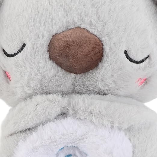 Anxiety Relief Koala, Soothing Breathing Koala Plush Toy with Music Lighting - M&M