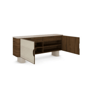 Handcrafted LED Arch Wall Niche Sofa Unit – Made to Order | Built - in Luxury Seating & Shelving | وحدة أريكة مدمجة بقوس LED – مصنوعة حسب الطلب - M&M