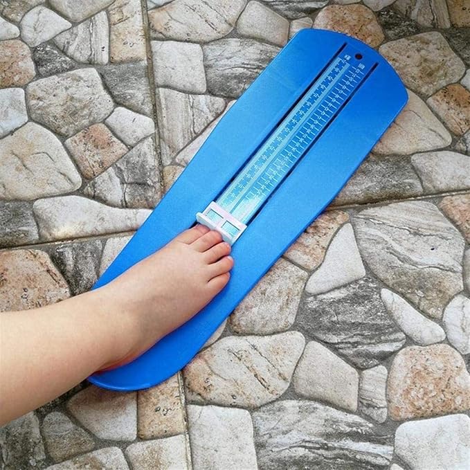 Universal Foot Measuring Device & Shoe Sizer Ruler for Infants, Kids, Men & Women – Accurate Foot Measurement Tool for Standard Shoe Sizes 8 - 52 - M&M
