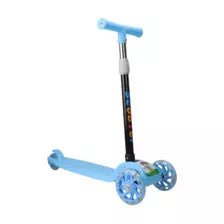 Foldable Kick Scooter with 3 LED Lighting Wheels - M&M