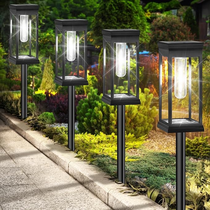 MOMENT 2 Pack Solar Lights for Outdoor Garden - M&M