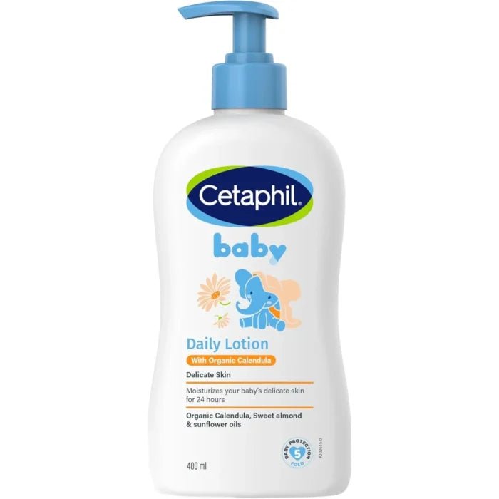 Cetaphil Baby Daily Lotion with Organic Calendula | Vitamin E, Sweet Almond & Sunflower Oils - M&M