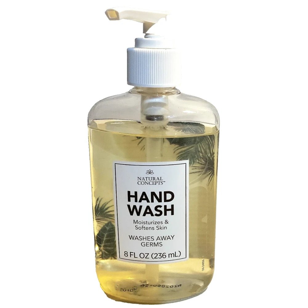 Natural Concepts Brand – Hand Wash 8 fl oz Moisturizes & Softens Skin Germs Gone - M&M