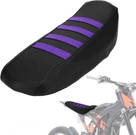 Dirt Bike Seat Cover for Surron Sur Ron Light Bee X/S Electric Bike Purple - M&M