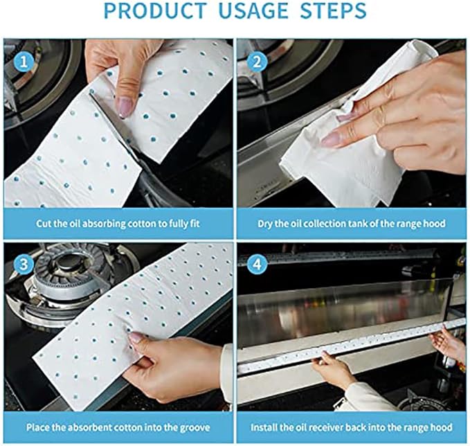 10 Pcs Hood Grease Filters,Hood Grease Filters,Kitchen Range Hood Oil - M&M