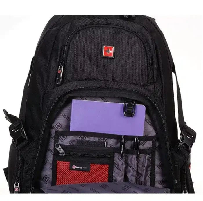 SWISSWIN 15.6″ Laptop Backpack 27L SW9038 - M&M